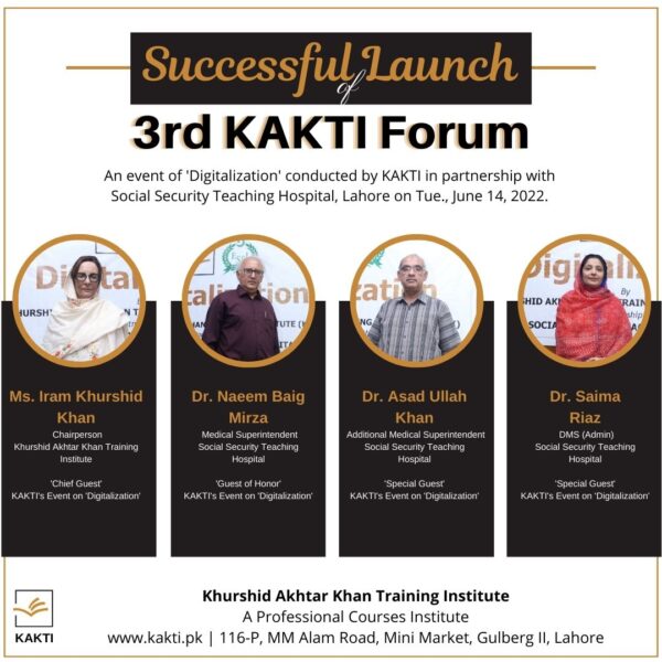 3rd KAKTI Forum